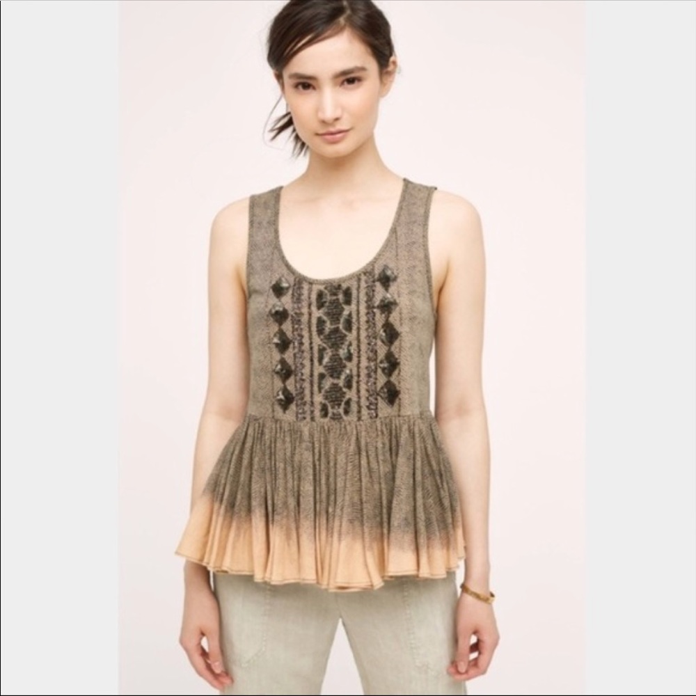NWOT Anthropologie Akemi+Kin Anaphora Top